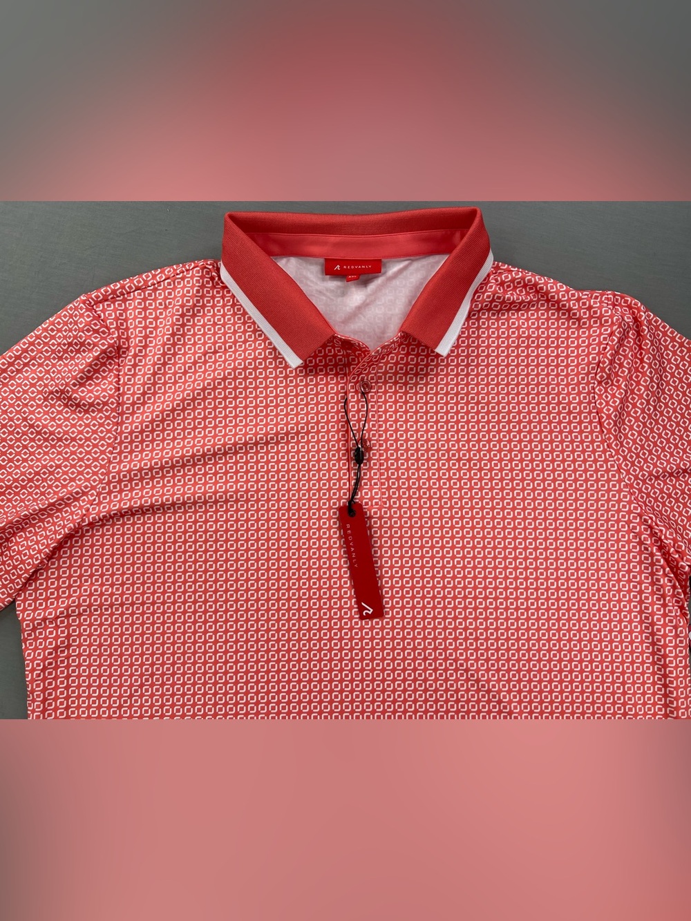 REDVANLY DEVINE ATHLETIC LUXURY SHORT SLEEVE GOLF POLO SHIRT